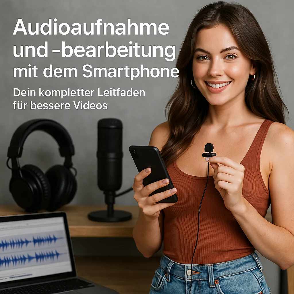 Du betrachtest gerade Audioaufnahme und -bearbeitung mit dem Smartphone – Dein kompletter Leitfaden für bessere Videos inkl. 17 Punkte Checkliste