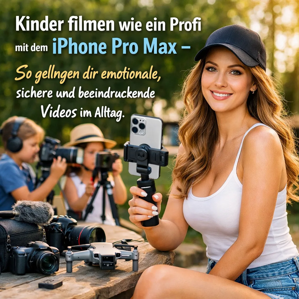 Kinder filmen wie ein Profi mit dem iPhone Pro Max – So gelingen dir emotionale, sichere und beeindruckende Videos im Alltag