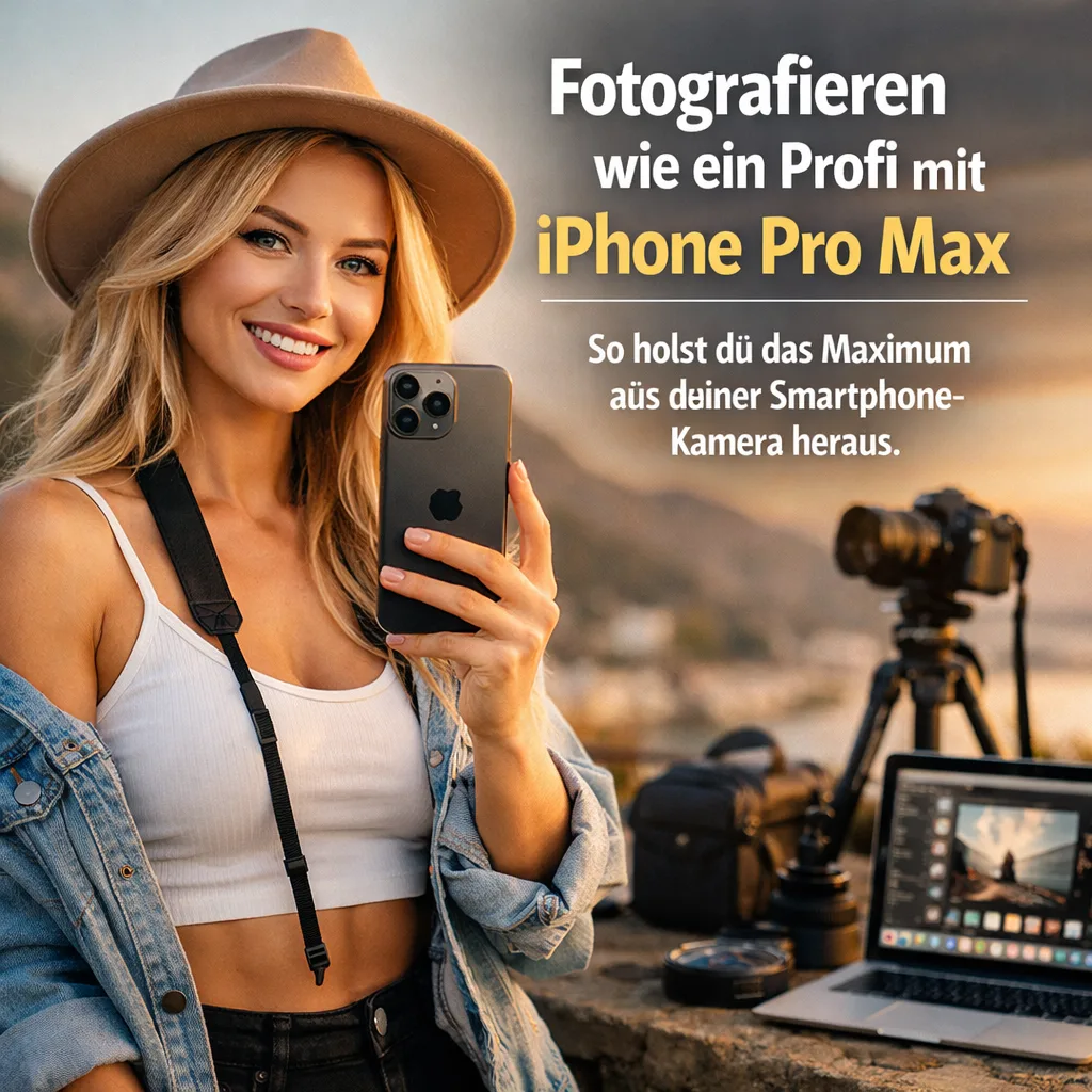 Fotografieren wie ein Profi mit dem iPhone Pro Max – So holst du das Maximum aus deiner Smartphone-Kamera heraus