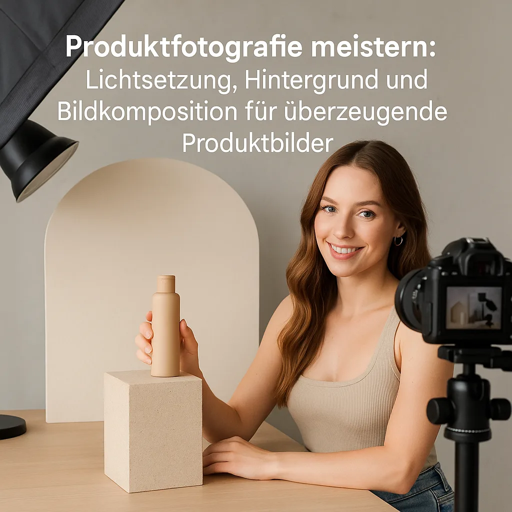 Mehr über den Artikel erfahren Produktfotografie meistern: Lichtsetzung, Hintergrund und Bildkomposition für überzeugende Produktbilder