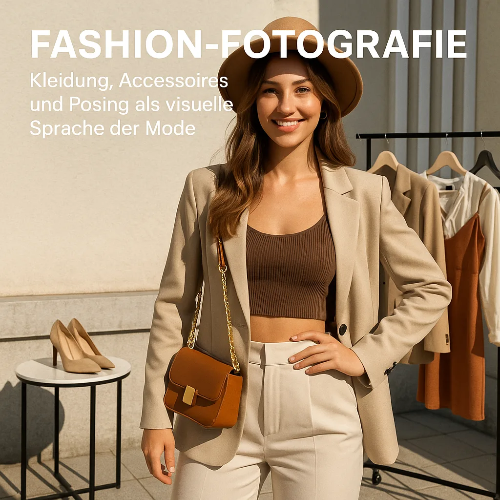 Mehr über den Artikel erfahren Fashion Fotografie: Kleidung, Accessoires und Posing als visuelle Sprache der Mode