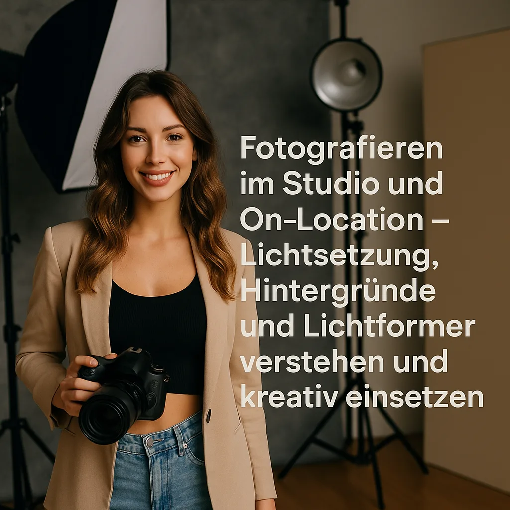 Mehr über den Artikel erfahren Fotografieren im Studio und On-Location – Lichtsetzung, Hintergründe und Lichtformer verstehen und kreativ einsetzen