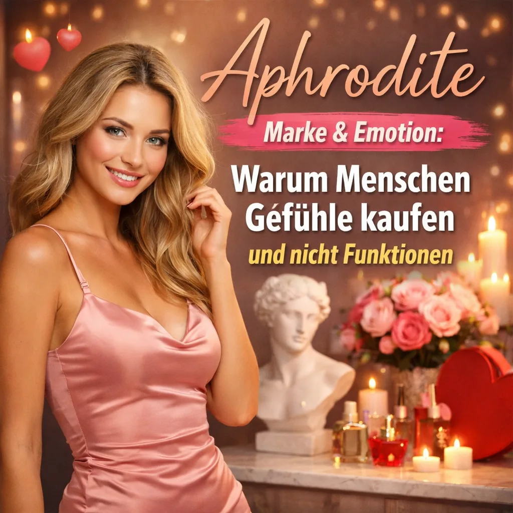 Aphrodite – Marke & Emotion: Warum Menschen Gefühle kaufen und nicht Funktionen