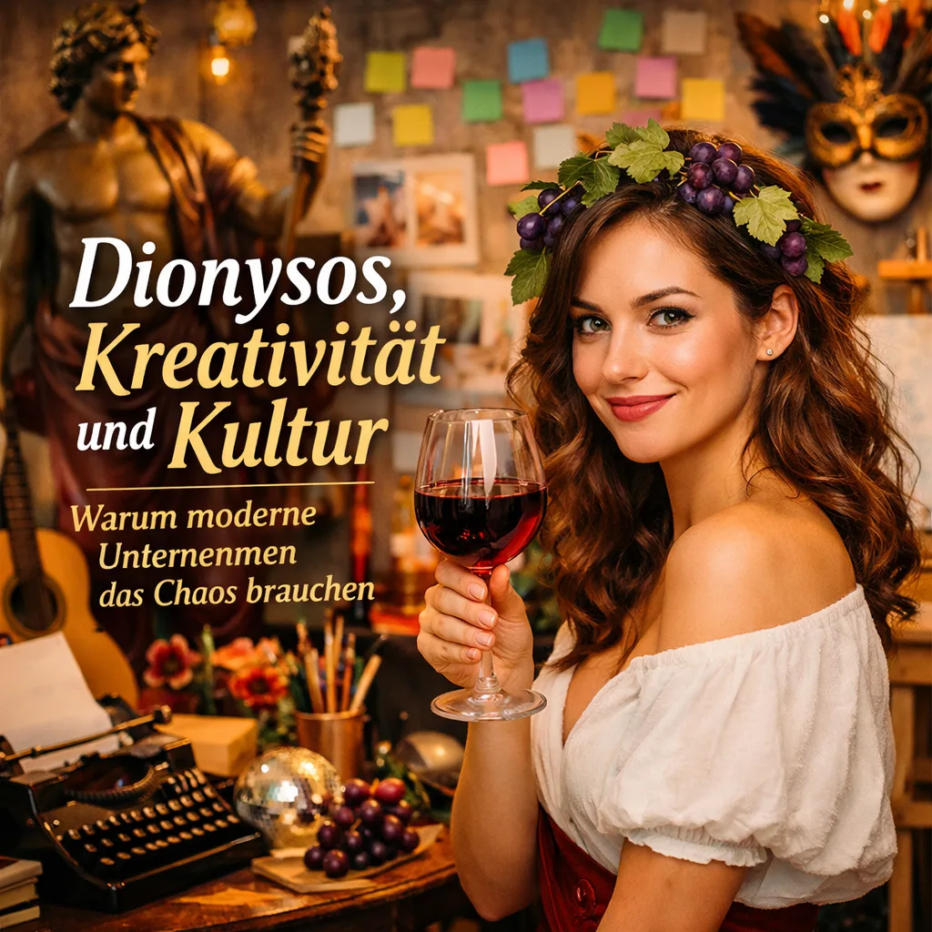 Dionysos, Kreativität und Kultur – warum moderne Unternehmen das Chaos brauchen