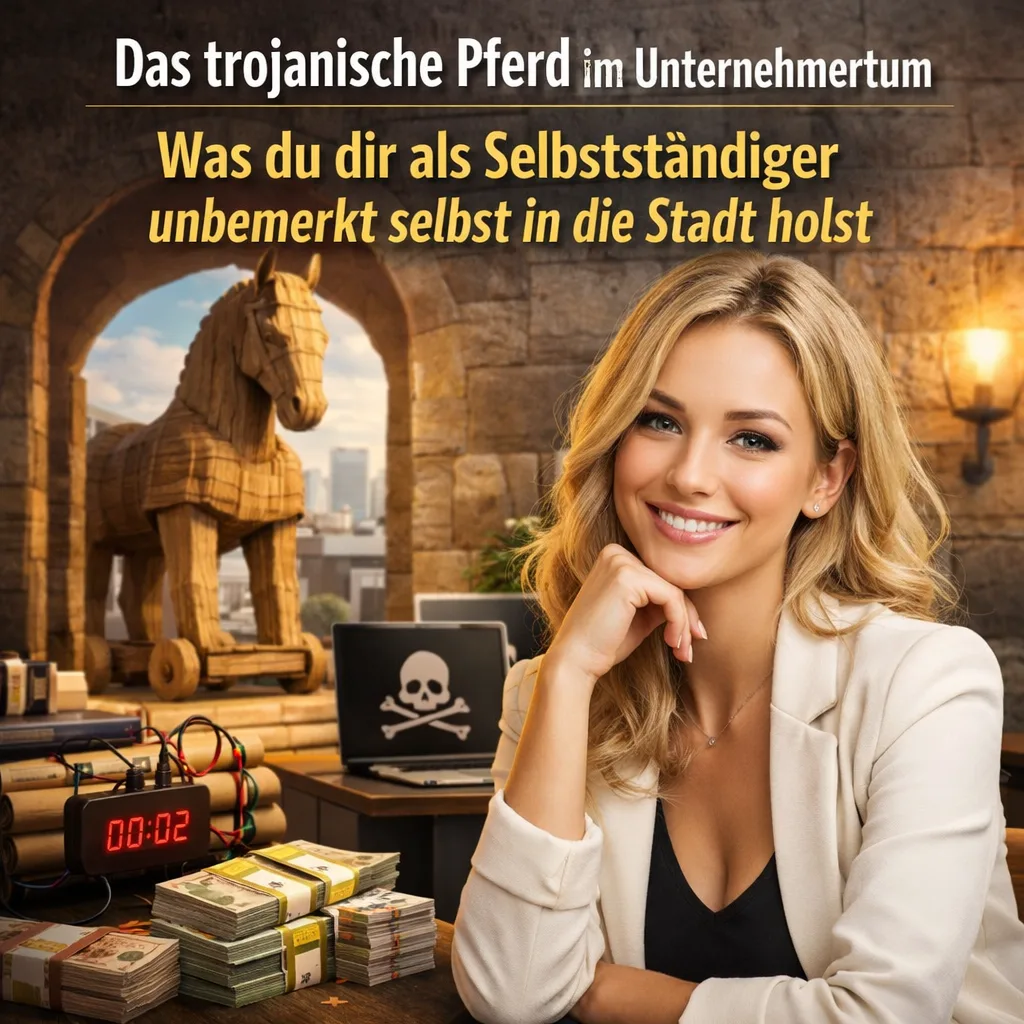Mehr über den Artikel erfahren Das trojanische Pferd im Unternehmertum – was du dir als Selbstständiger unbemerkt selbst in die Stadt holst