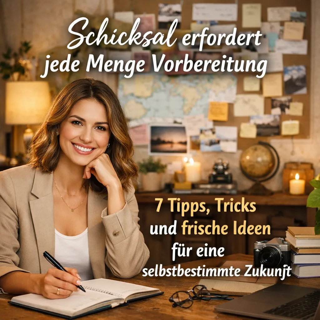 Schicksal erfordert jede menge Vorbereitung. 7 Tipps, Tricks und frische Ideen für eine selbstbestimmte Zukunft