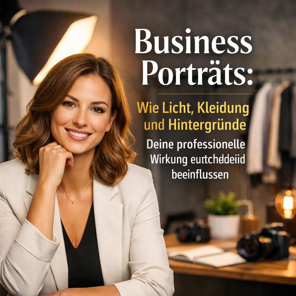 Business Porträts: Wie Licht, Kleidung und Hintergründe Deine professionelle Wirkung entscheidend beeinflussen
