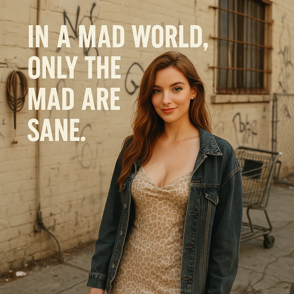 Mehr über den Artikel erfahren In einer verrückten Welt sind nur die Verrückten zurechnungsfähig