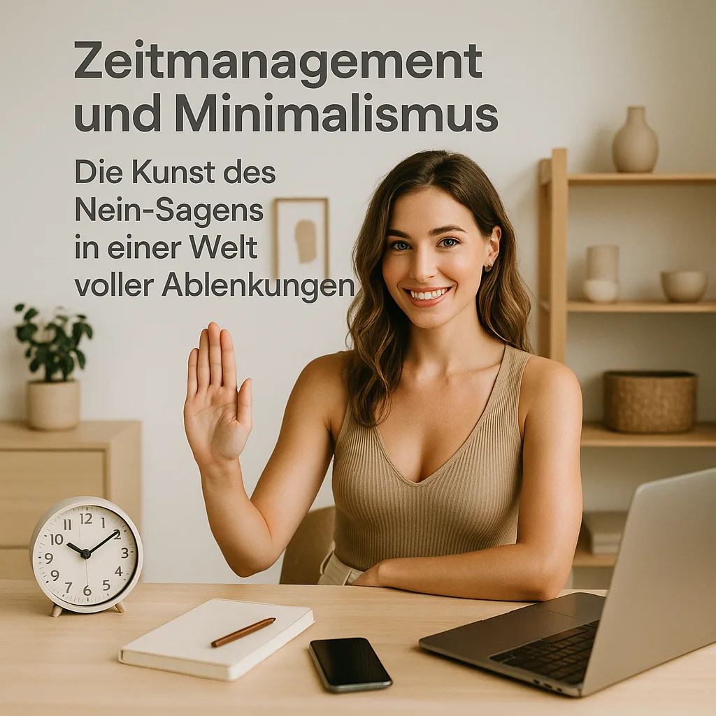 Mehr über den Artikel erfahren Zeitmanagement und Minimalismus – Die Kunst des Nein-Sagens in einer Welt voller Ablenkungen