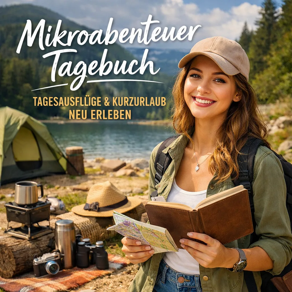 Mehr über den Artikel erfahren Mikroabenteuer Tagebuch: Tagesausflüge und Kurzurlaub neu erleben inkl. 37 Tipps & Tricks