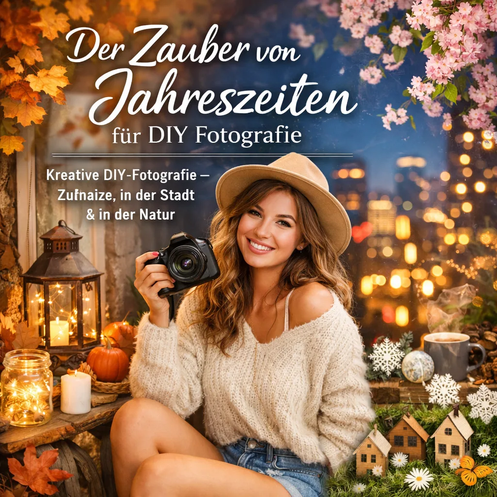 Der Zauber von Jahreszeiten für DIY Fotografie. Kreative DIY-Fotografie – Zuhause, in der Stadt und in der Natur mit 10 Punkte für deinen kreativen Einstieg