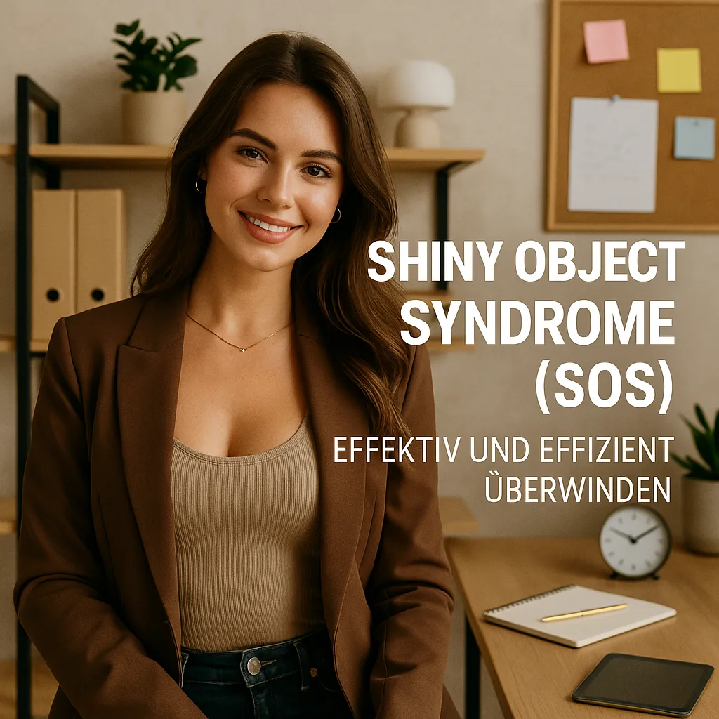 Mehr über den Artikel erfahren Shiny Object Syndrome SOS effektiv und effizient überwinden – Wie du effektiver organisiert im Business und Privat wirst und bewusste Entscheidungen für dein Leben triffst