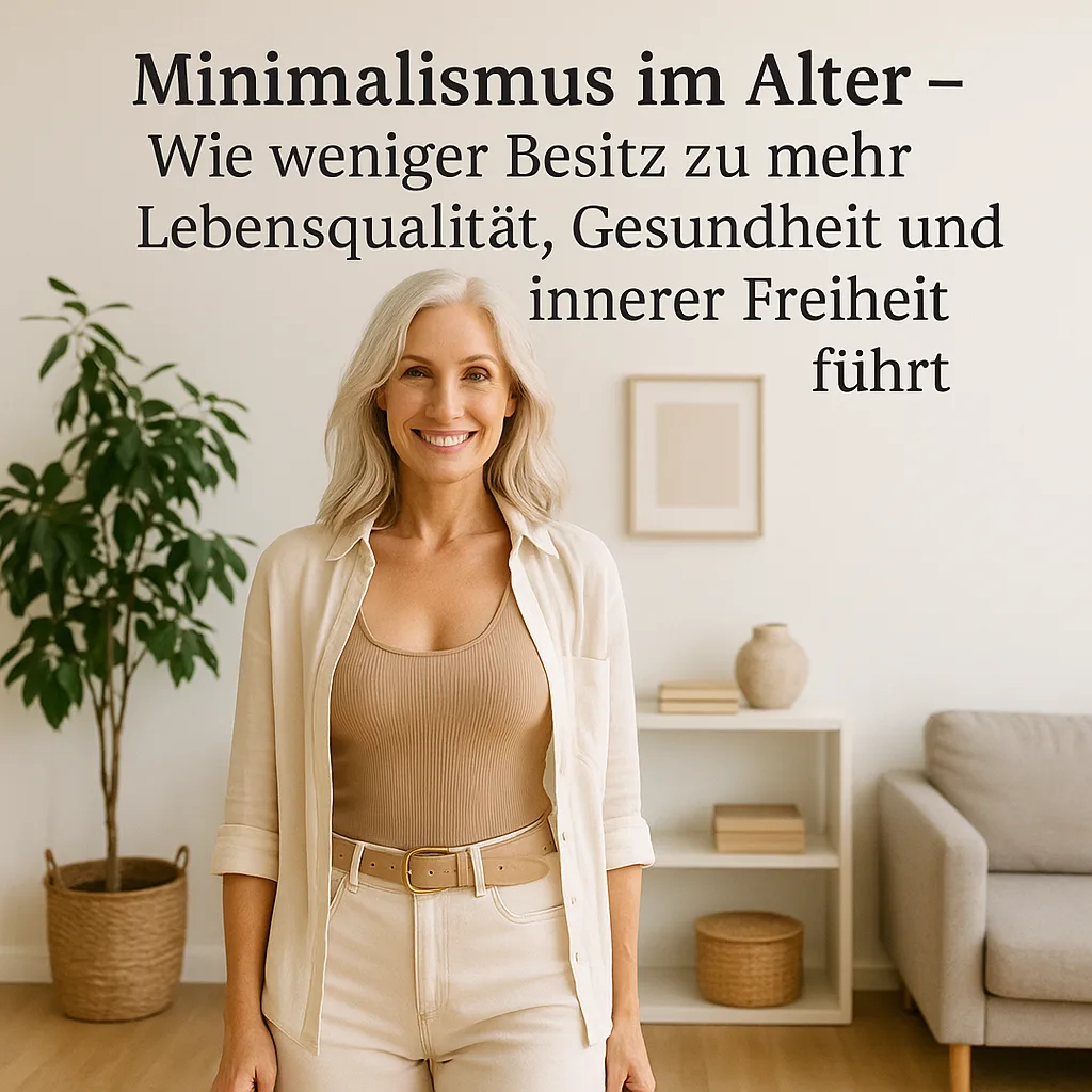 Minimalismus im Alter – Wie weniger Besitz zu mehr Lebensqualität, Gesundheit und innerer Freiheit führt Minimalismus im Alter – Wie weniger Besitz zu mehr Lebensqualität, Gesundheit und innerer Freiheit führt