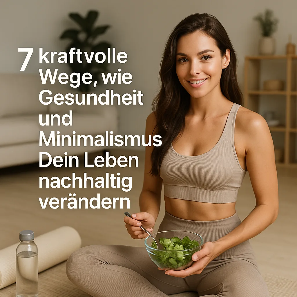 Mehr über den Artikel erfahren 7 kraftvolle Wege, wie Gesundheit und Minimalismus Dein Leben nachhaltig verändern