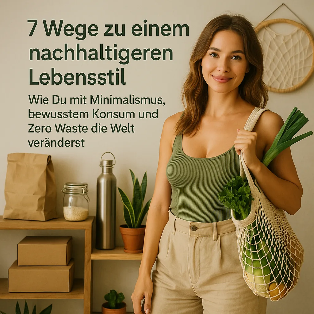 Mehr über den Artikel erfahren 7 Wege zu einem nachhaltigeren Lebensstil: Wie Du mit Minimalismus, bewusstem Konsum und Zero Waste die Welt veränderst