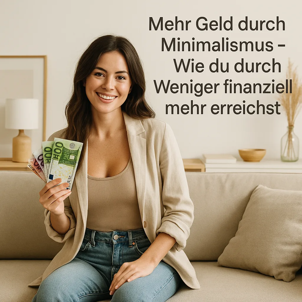 Mehr über den Artikel erfahren Mehr Geld durch Minimalismus – Wie du durch Weniger finanziell mehr erreichst inkl. 37 konkrete Tipps & Tricks