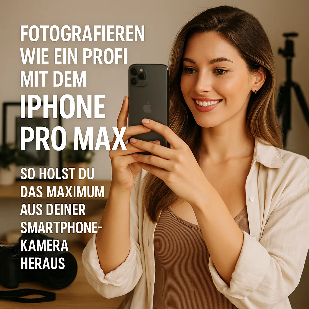 Mehr über den Artikel erfahren Fotografieren wie ein Profi mit dem iPhone Pro Max – So holst du das Maximum aus deiner Smartphone-Kamera heraus