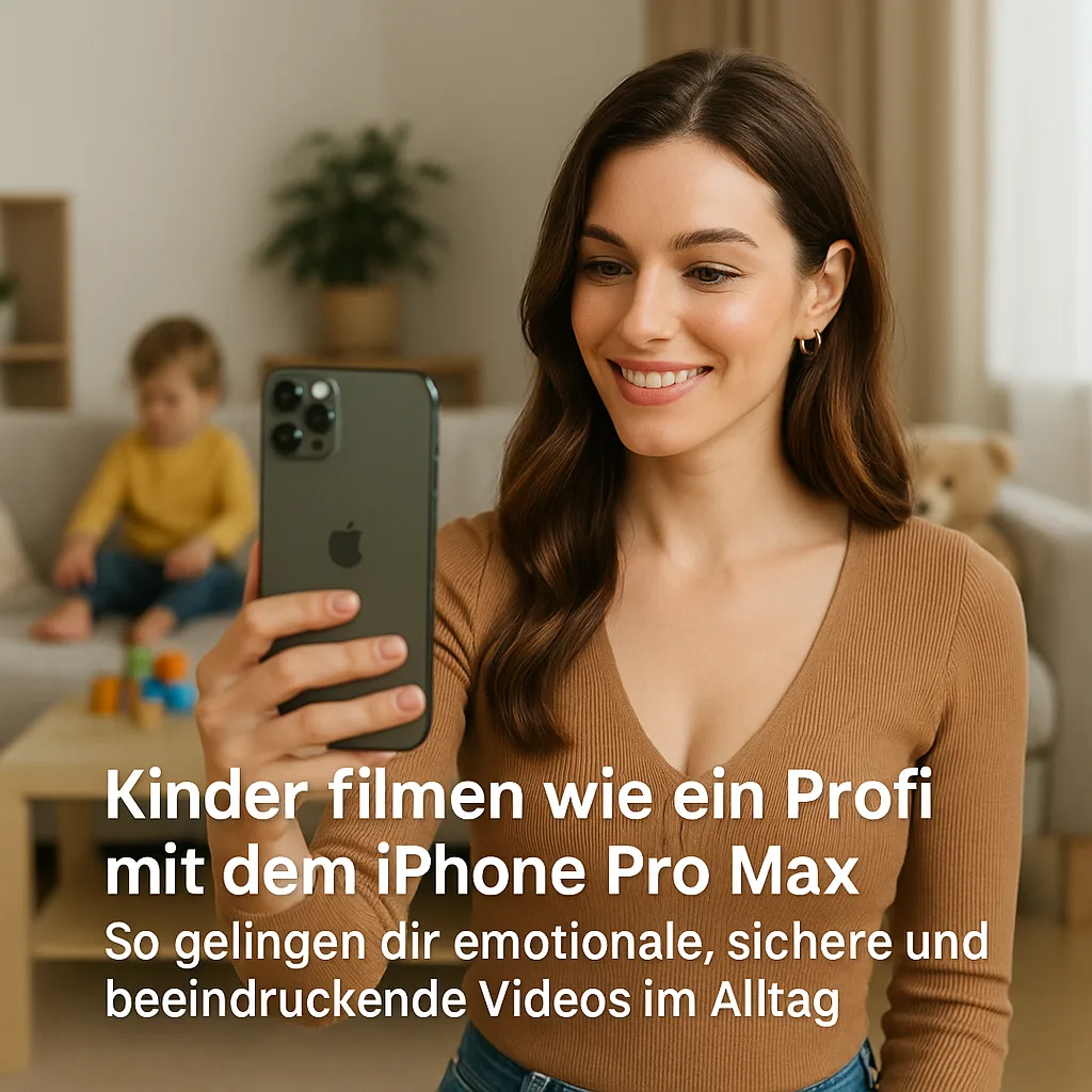 Mehr über den Artikel erfahren Kinder filmen wie ein Profi mit dem iPhone Pro Max – So gelingen dir emotionale, sichere und beeindruckende Videos im Alltag
