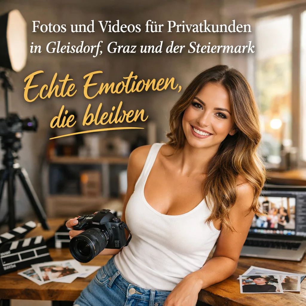Fotos und Videos für Privatkunden in Gleisdorf, Graz und der Steiermark – echte Emotionen, die bleiben