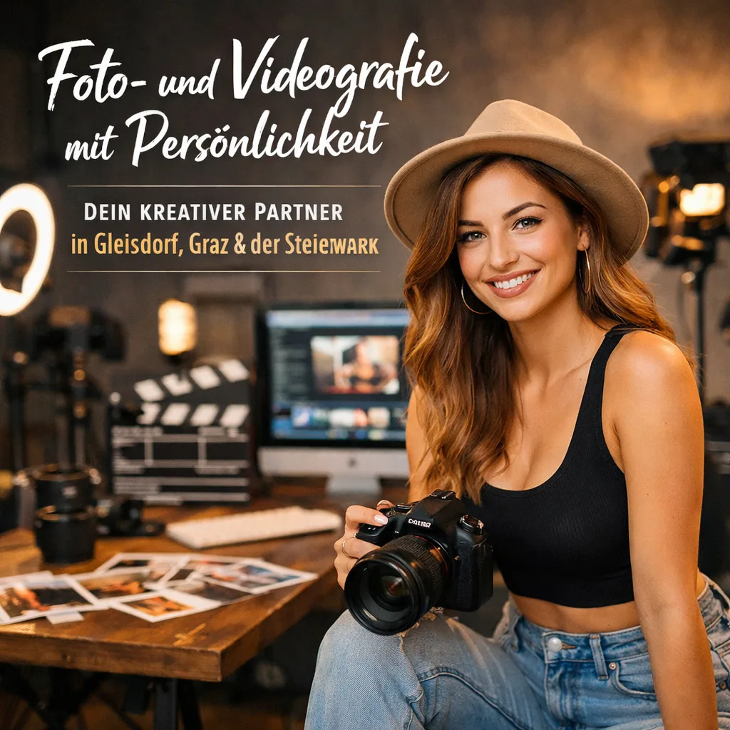 Mehr über den Artikel erfahren Foto- und Videografie mit Persönlichkeit – Dein kreativer Partner in Gleisdorf, Graz und der Steiermark