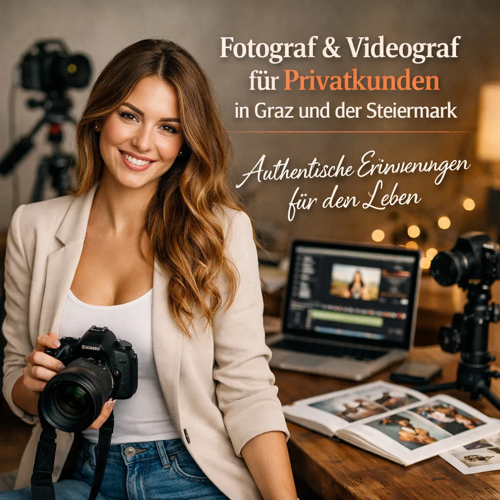 Mehr über den Artikel erfahren Fotograf & Videograf für Privatkunden in Graz und der Steiermark – authentische Erinnerungen für dein Leben