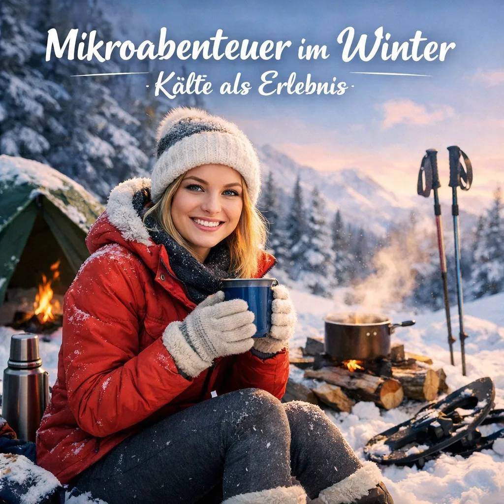 Mikroabenteuer im Winter: Kälte als Erlebnis Mikroabenteuer im Winter: Kälte als Erlebnis