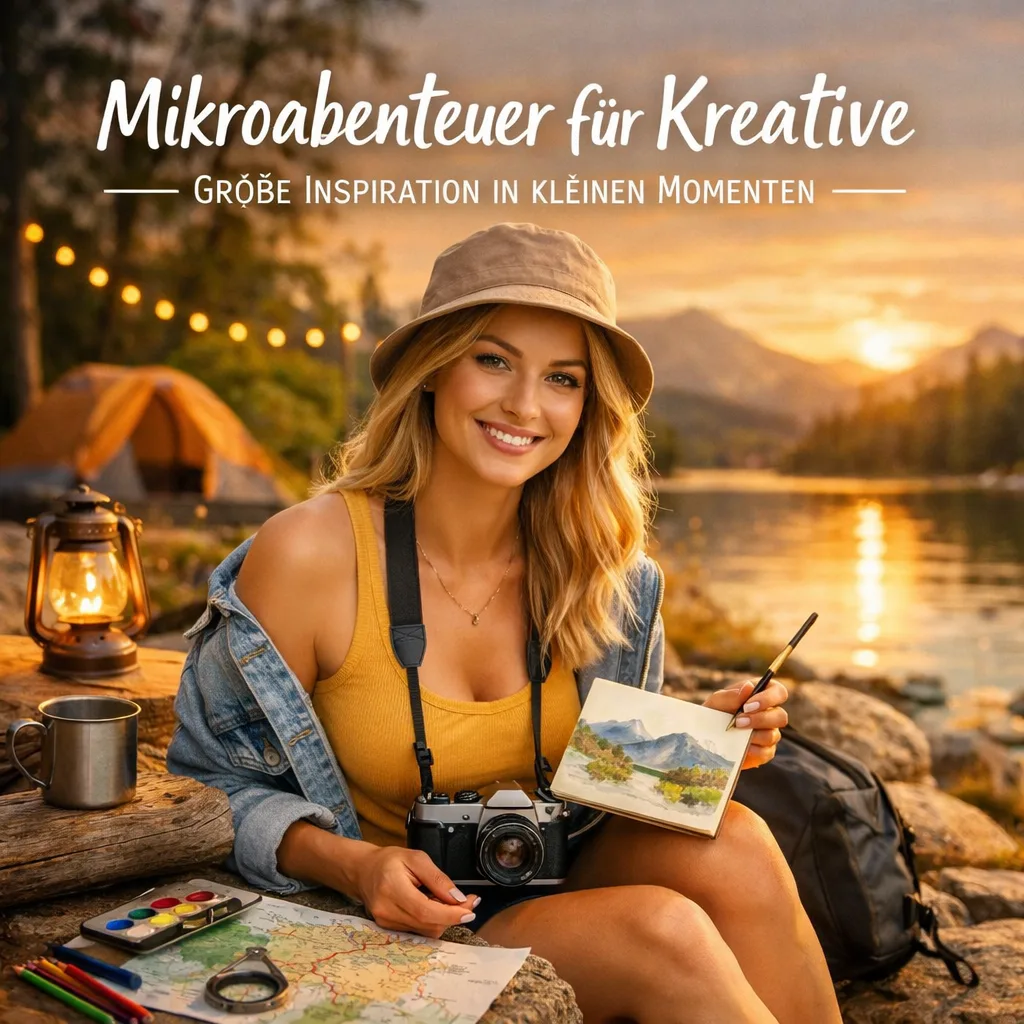 Mikroabenteuer für Kreative – große Inspiration in kleinen Momenten