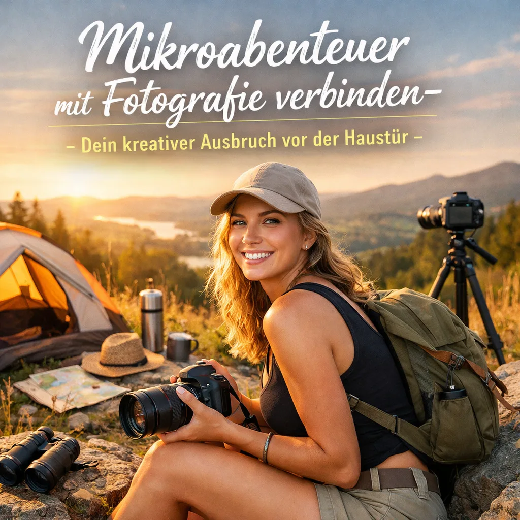 Mikroabenteuer mit Fotografie verbinden – dein kreativer Ausbruch vor der Haustür