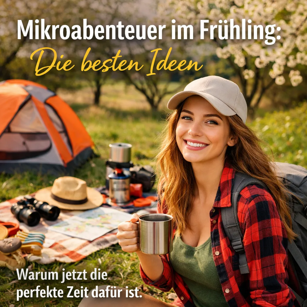 Mehr über den Artikel erfahren Mikroabenteuer im Frühling: Die besten 36 Ideen. Warum jetzt die perfekte Zeit dafür ist
