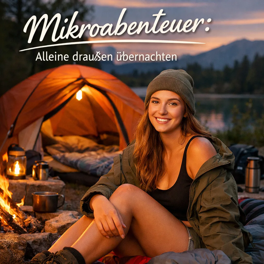 Mikroabenteuer: Alleine draußen übernachten