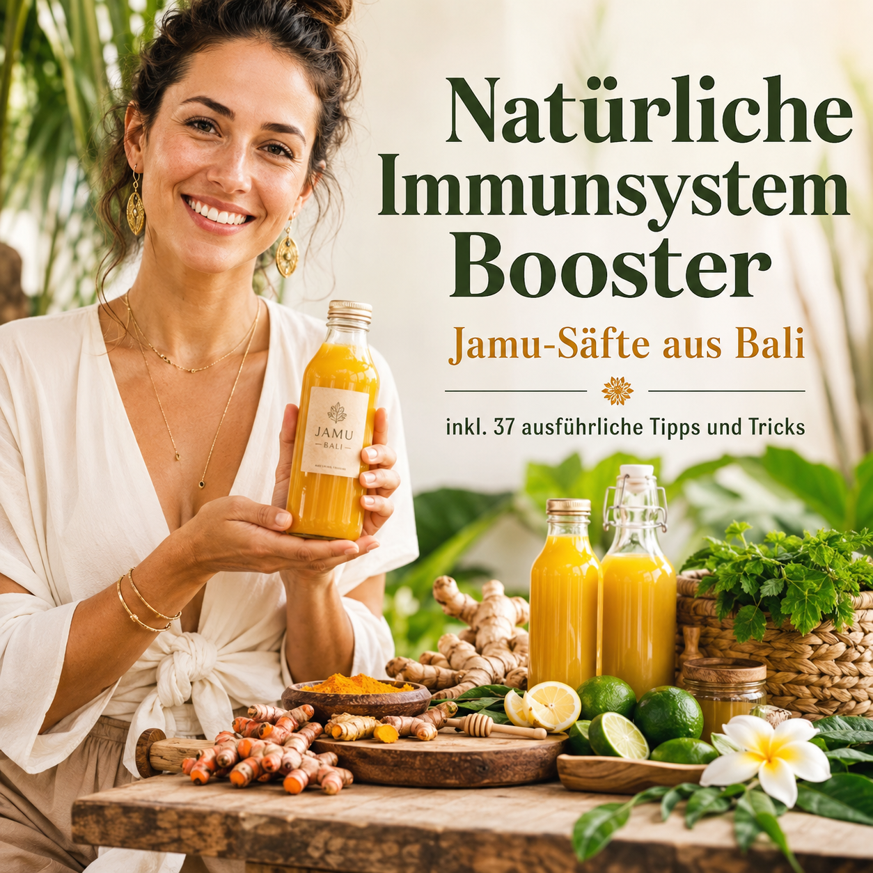 Natürliche Immunsystem Booster: Jamu-Säfte aus Bali inkl. 37 ausführliche Tipps und Tricks
