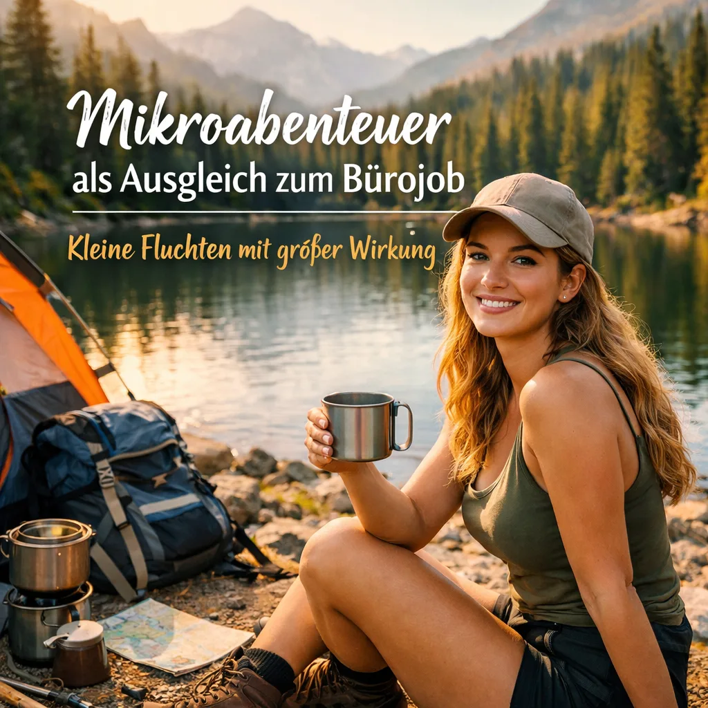 Mehr über den Artikel erfahren Mikroabenteuer als Ausgleich zum Bürojob – kleine Fluchten mit großer Wirkung