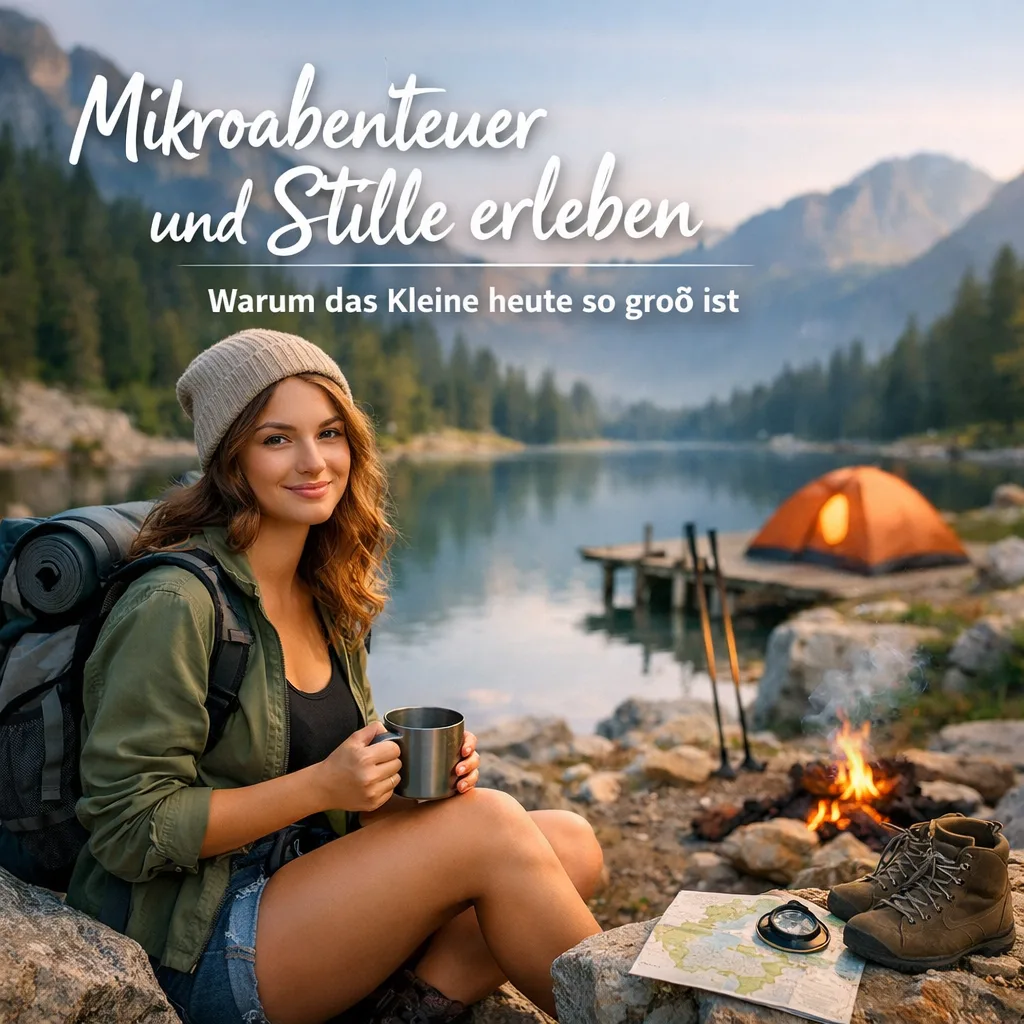 Mikroabenteuer und Stille erleben – warum das Kleine heute so groß ist