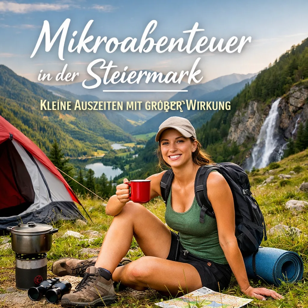 Mikroabenteuer in der Steiermark – kleine Auszeiten mit großer Wirkung