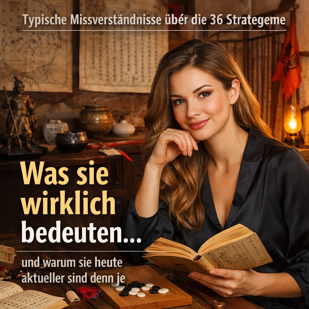 Typische Missverständnisse über die 36 Strategeme – was sie wirklich bedeuten und warum sie heute aktueller sind denn je