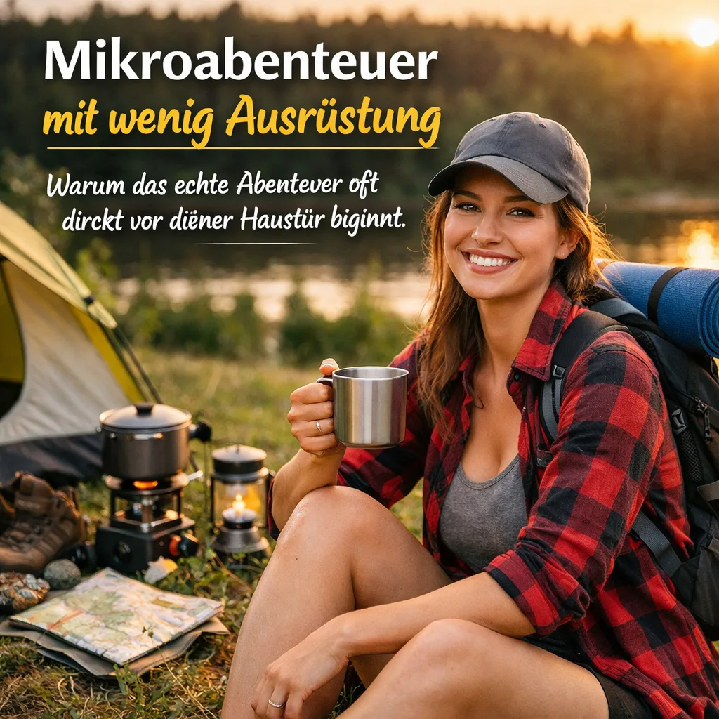 Mikroabenteuer mit wenig Ausrüstung – warum das echte Abenteuer oft direkt vor deiner Haustür beginnt