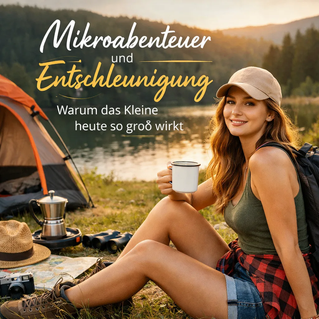 Mehr über den Artikel erfahren Mikroabenteuer und Entschleunigung – warum das Kleine heute so groß wirkt