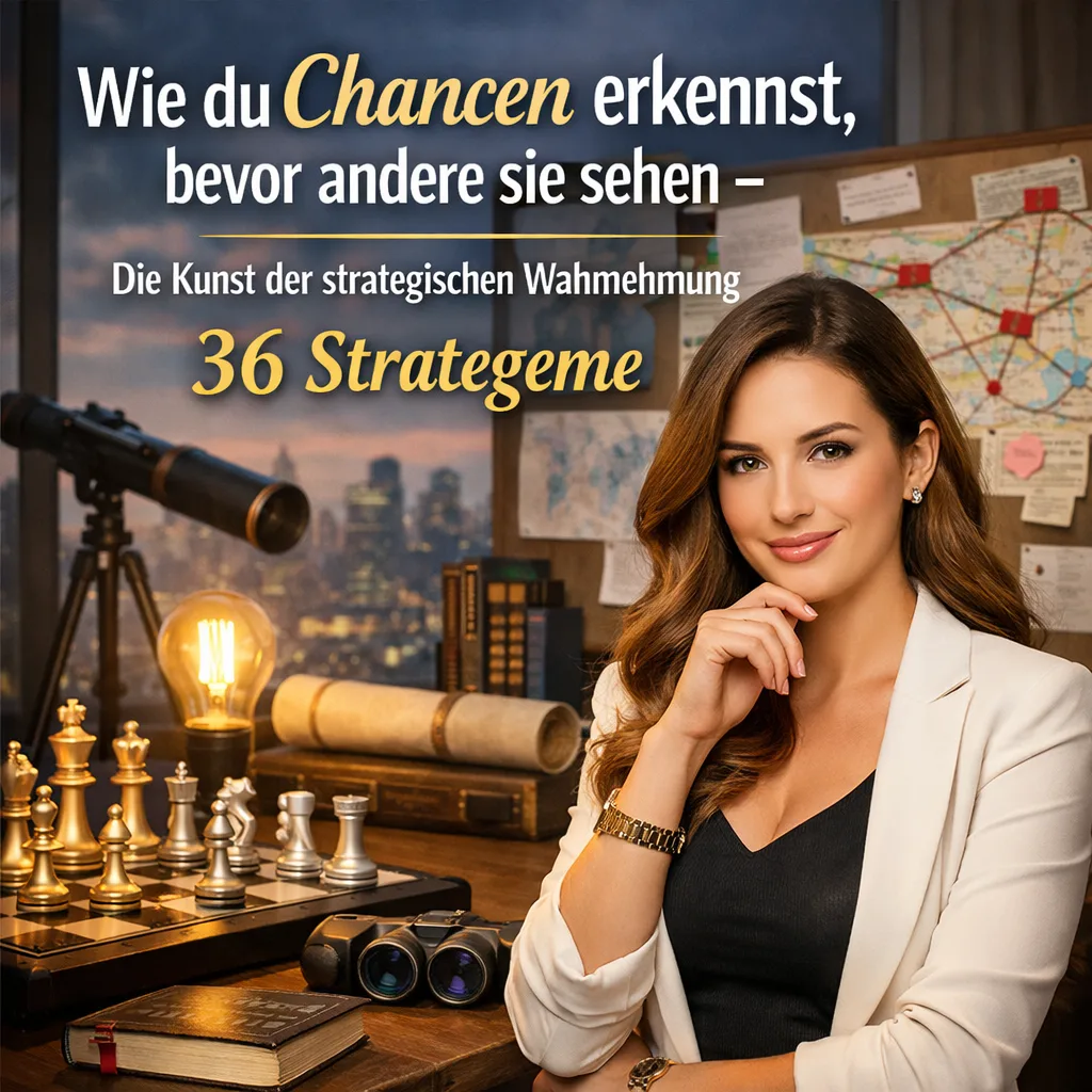 Mehr über den Artikel erfahren Wie du Chancen erkennst, bevor andere sie sehen – Die Kunst der strategischen Wahrnehmung 36 Strategeme