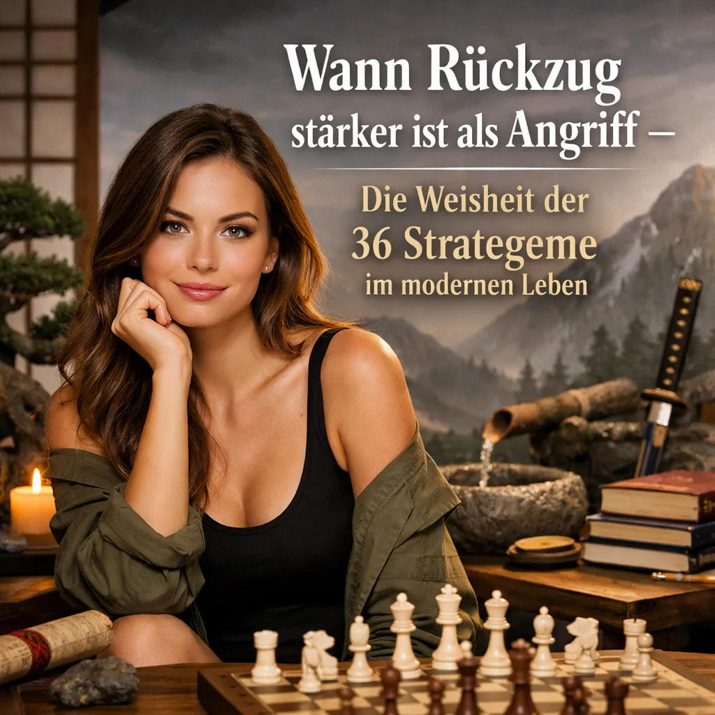 Mehr über den Artikel erfahren Wann Rückzug stärker ist als Angriff – Die Weisheit der 36 Strategeme im modernen Leben