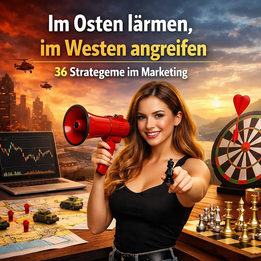 Mehr über den Artikel erfahren Im Osten lärmen, im Westen angreifen 36 Strategeme im Marketing