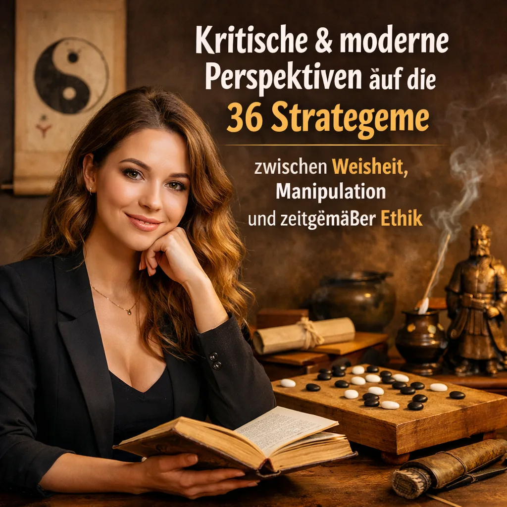 Kritische & moderne Perspektiven auf die 36 Strategeme – zwischen Weisheit, Manipulation und zeitgemäßer Ethik Kritische & moderne Perspektiven auf die 36 Strategeme – zwischen Weisheit, Manipulation und zeitgemäßer Ethik