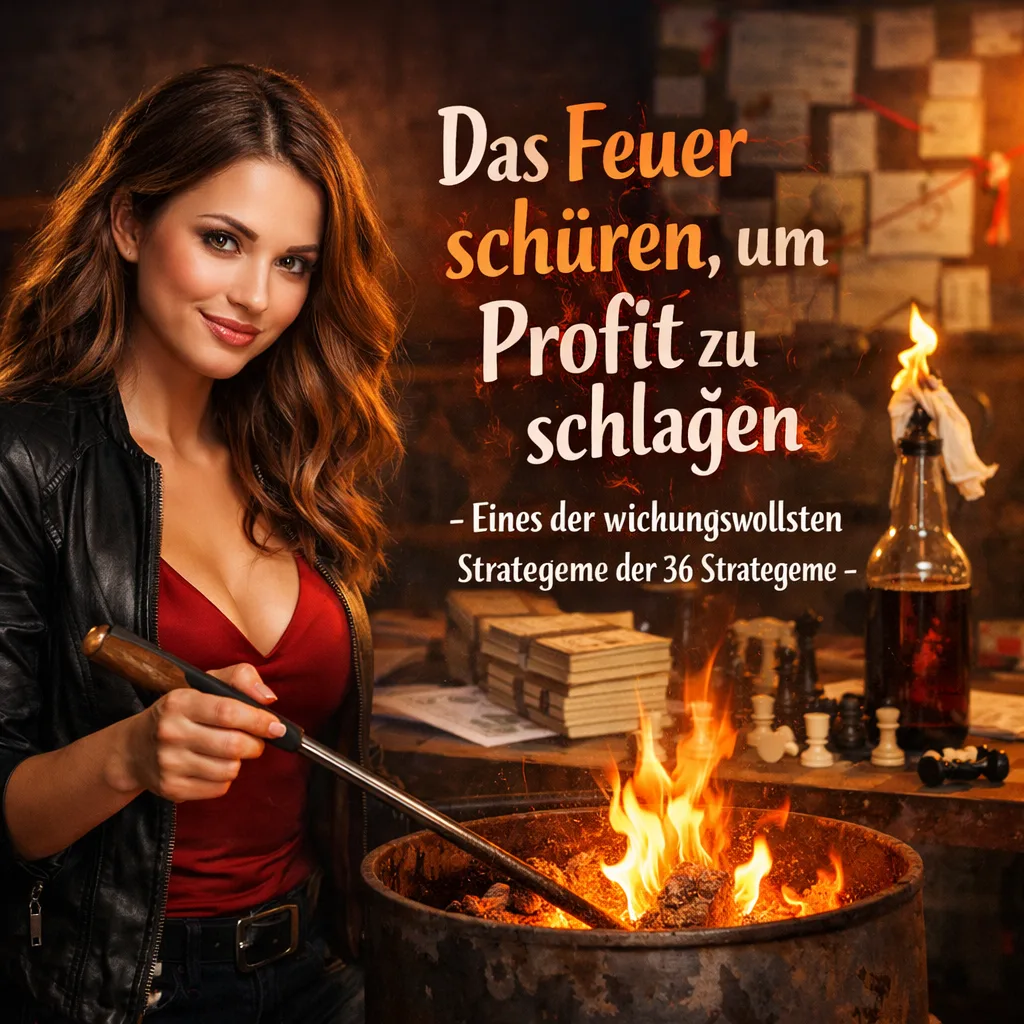Das Feuer schüren, um Profit zu schlagen – eines der wirkungsvollsten Strategeme der 36 Strategeme