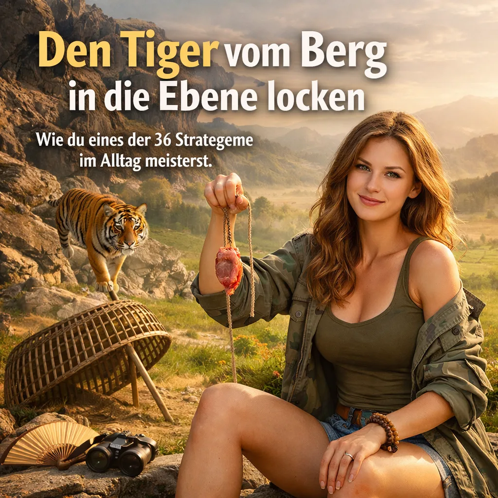 Den Tiger vom Berg in die Ebene locken – Wie du eines der 36 Strategeme im Alltag meisterst