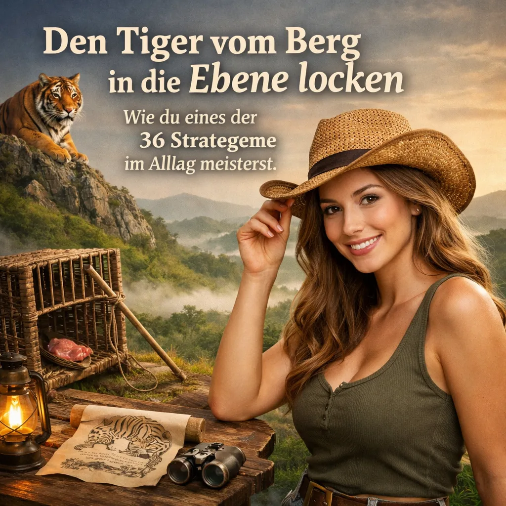 Mehr über den Artikel erfahren Den Tiger vom Berg in die Ebene locken – Wie du eines der 36 Strategeme im Alltag meisterst