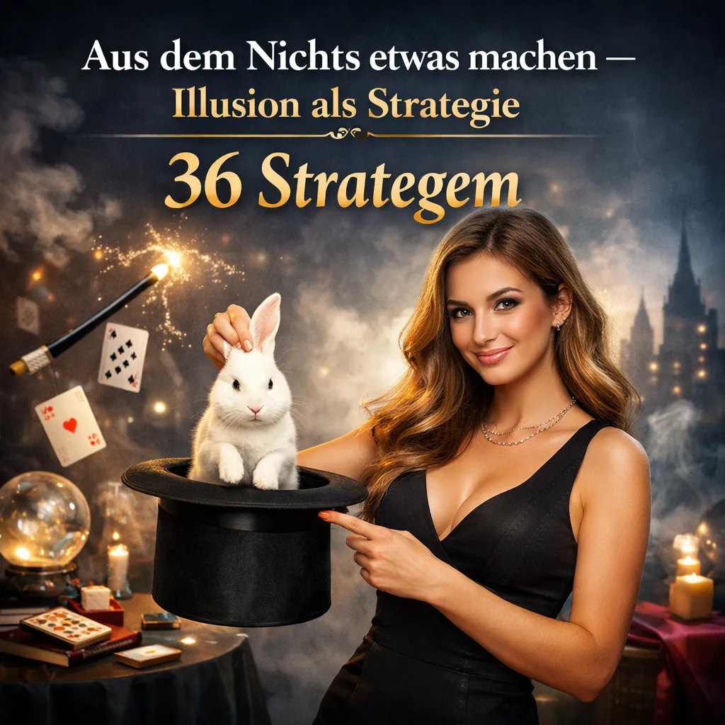 Aus dem Nichts etwas machen – Illusion als Strategie 36 Strategem