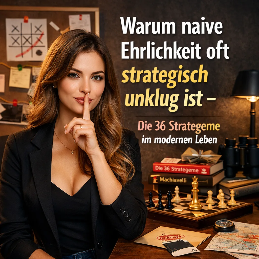 Mehr über den Artikel erfahren Warum naive Ehrlichkeit oft strategisch unklug ist – die 36 Strategeme im modernen Leben