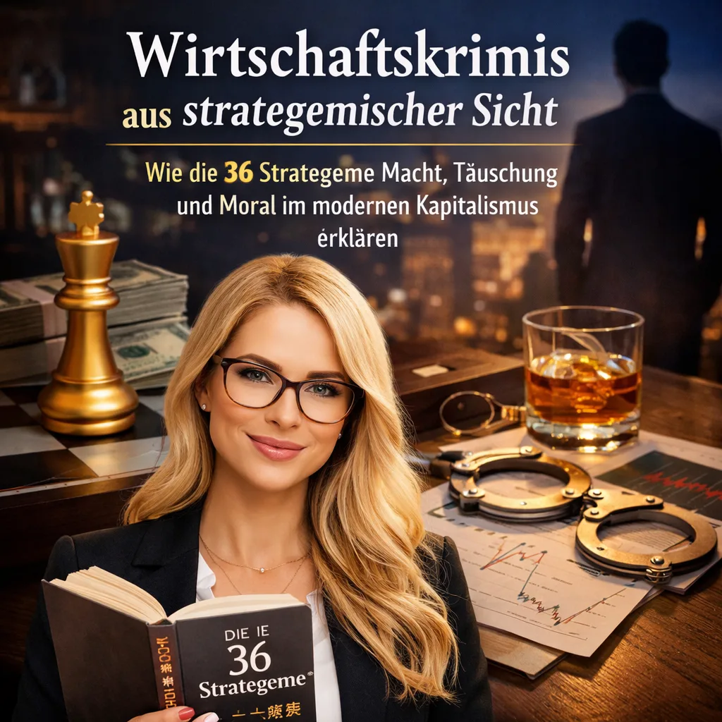 Wirtschaftskrimis aus strategemischer Sicht. Wie die 36 Strategeme Macht, Täuschung und Moral im modernen Kapitalismus erklären Wirtschaftskrimis aus strategemischer Sicht. Wie die 36 Strategeme Macht, Täuschung und Moral im modernen Kapitalismus erklären