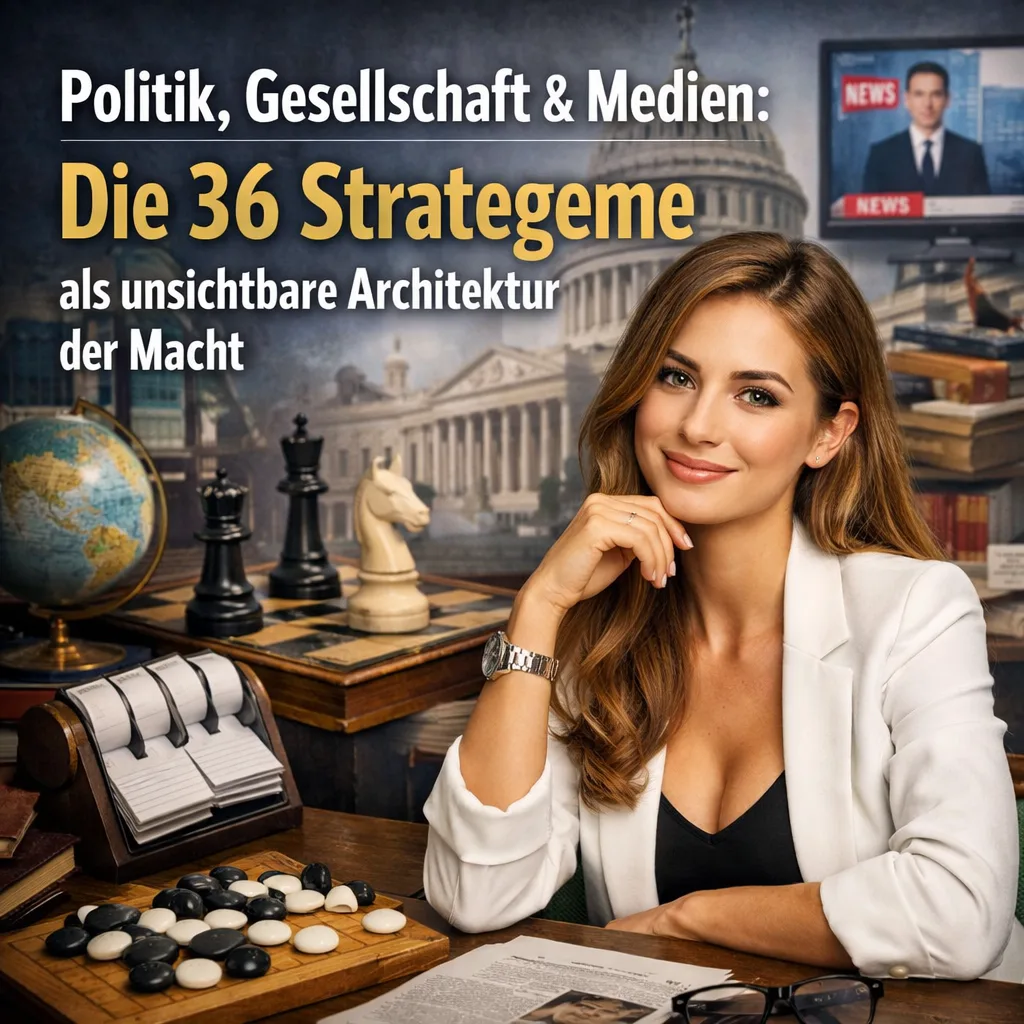 Politik, Gesellschaft & Medien: Die 36 Strategeme als unsichtbare Architektur der Macht Politik, Gesellschaft & Medien: Die 36 Strategeme als unsichtbare Architektur der Macht