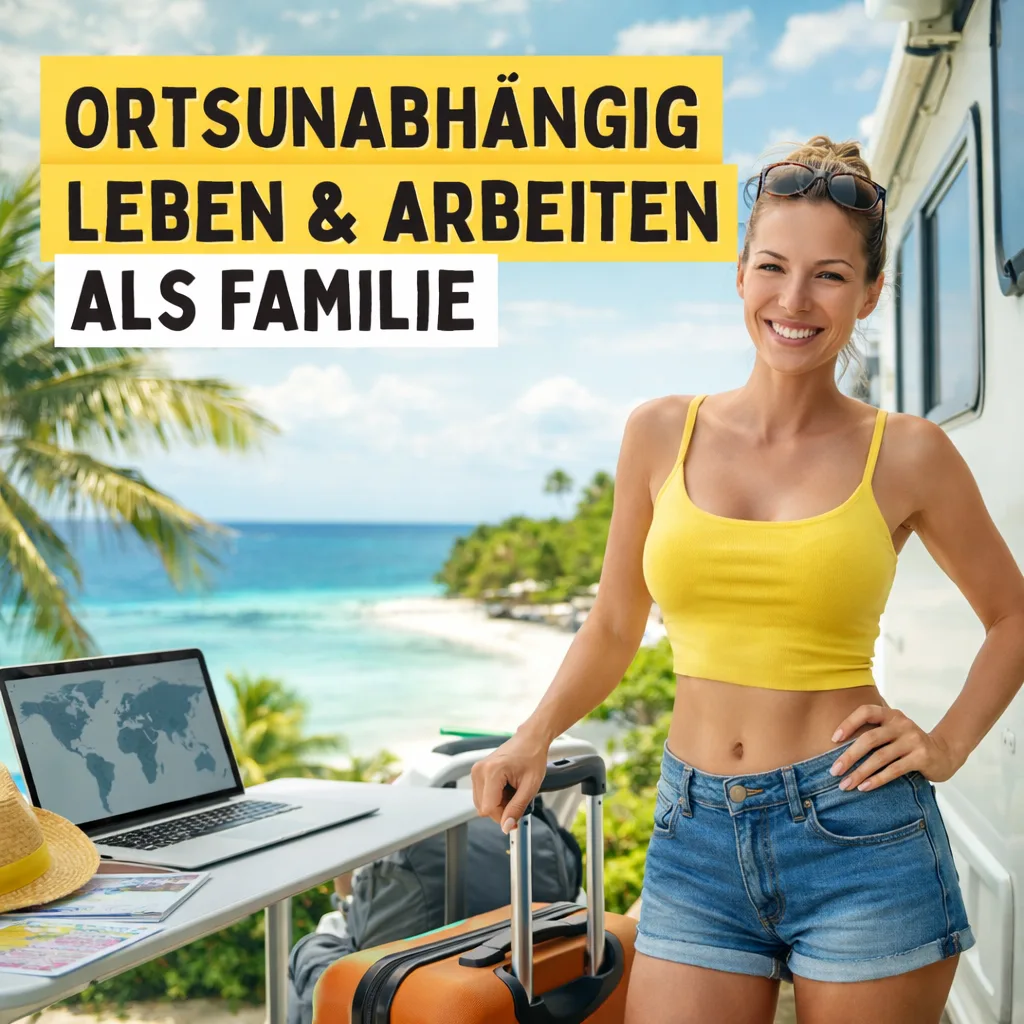Mehr über den Artikel erfahren Ortsunabhängig leben und arbeiten als Familie von Julia Bräunig inkl. 37 Tipps und Tricks