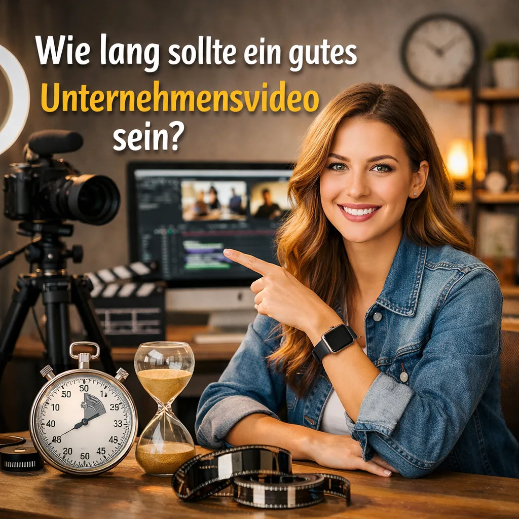 Mehr über den Artikel erfahren Wie lang sollte ein gutes Unternehmensvideo sein?